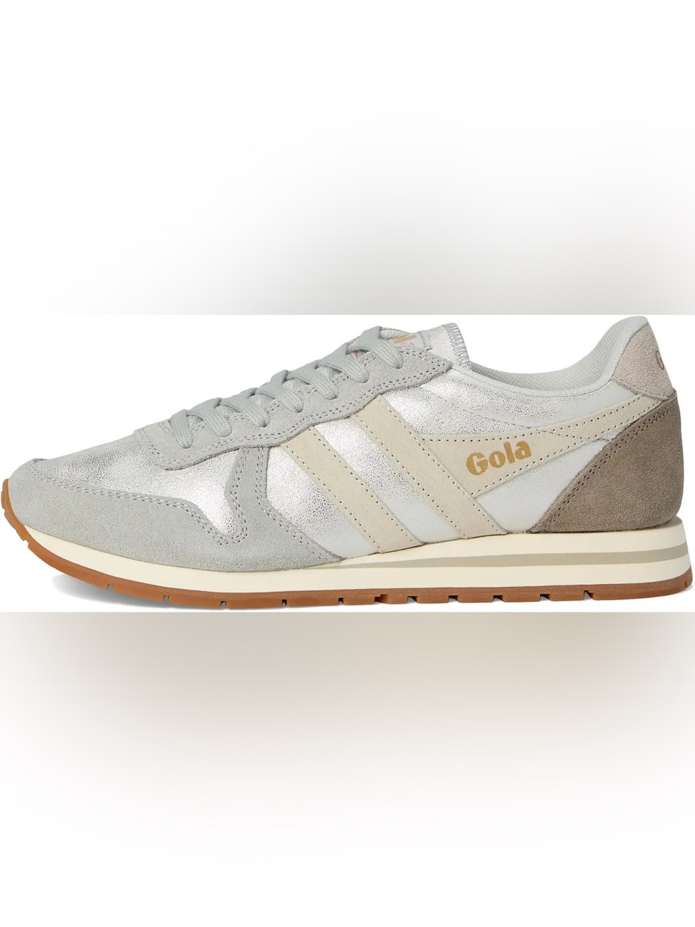 Gola Daytona Blazer Gray & Silver Sneakers 7